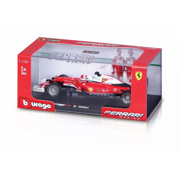 Bburago Die Cast Ferrari Racing Car 1:32 Scale Assorted Pack of 1- Red