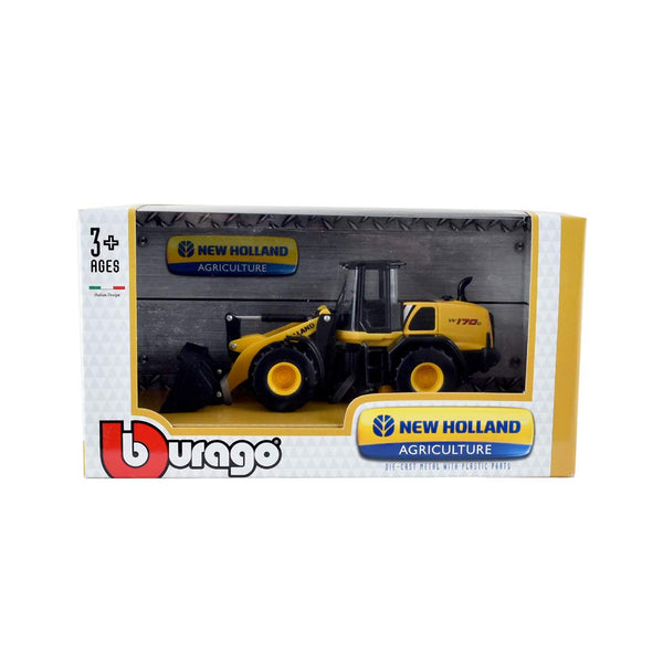 Bburago 1:50 Construction Vehicle - Yellow and Black