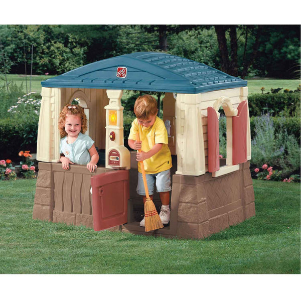 Neat & Tidy Cottage outdoor Playhouse ,kitchen for kids