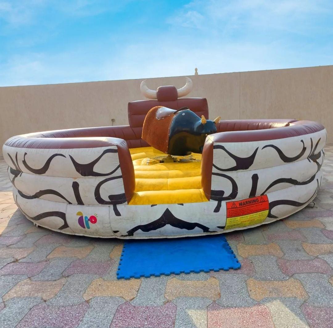 Inflatable bull pool inflatable mat for mechanical bull – Bait AL Tarfeeh