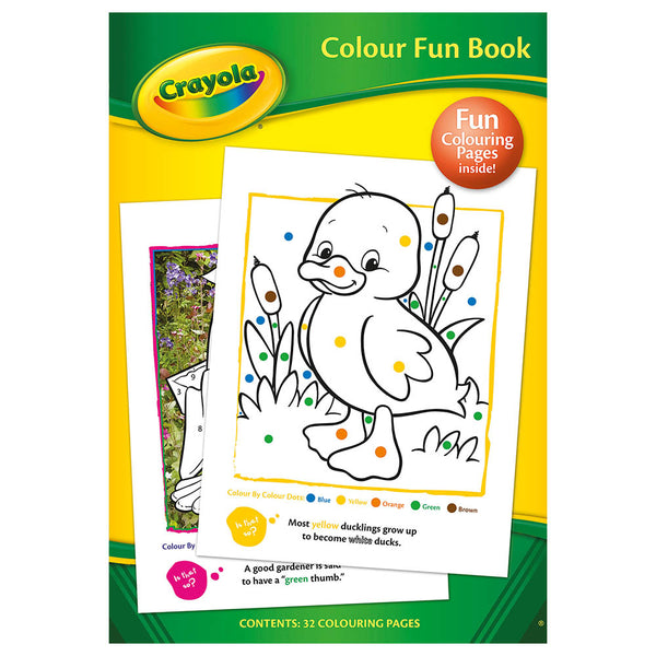 Alligator Books Crayola Colour Fun Book - English