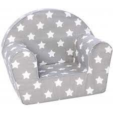 Arm Chair - Grey with White Stars