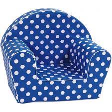 Arm Chair - Navy with White Spots