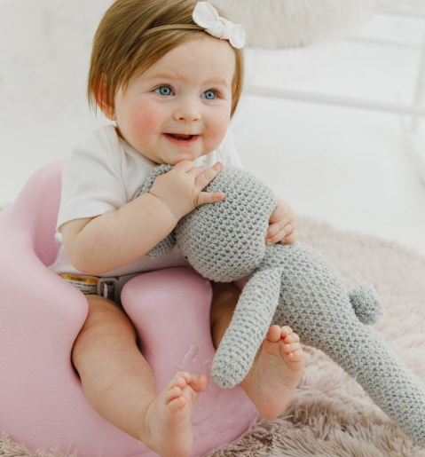 Baby Floor Seat / Baby sitter  - 3 - 12 months - Cradle Pink