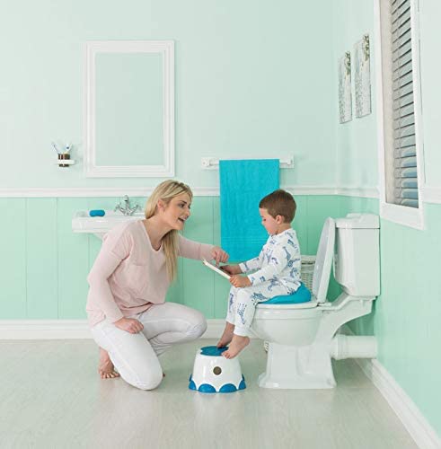 Baby Toilet Training Seat for Toddler - Powder Blue