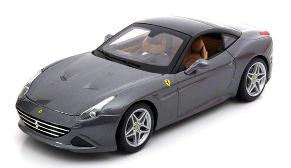 Bburago 1:18 Ferrari Signature California T Closed Top - Grey