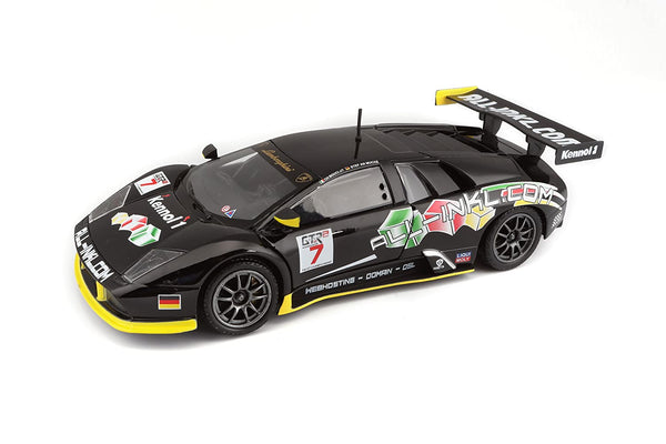 Bburago 1:24 Racing Lamborghini Murcielago Fia Gt Car - Black