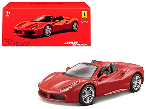 Bburago 1:43 Ferrari Signature Ferrari 488 Gtb - Red