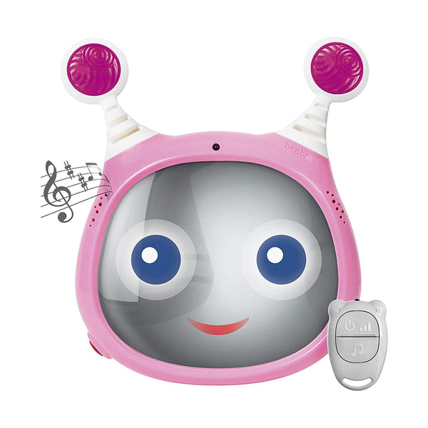 Benbat-Oly Active Baby Car Mirror_Pink with Remote Control