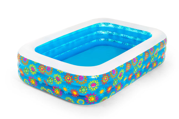 Best way Pool Happy Flower Kids 229X152X56