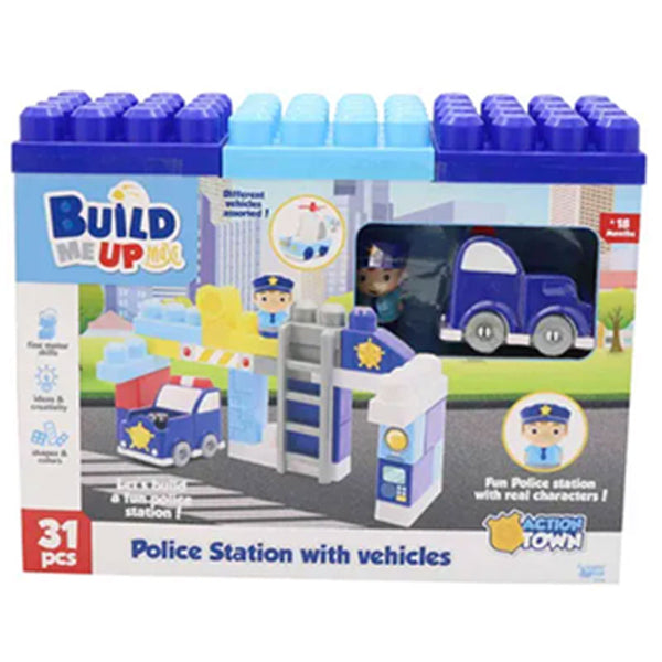 Build Me Up Block Maxi 6 Pieces Pack of 1 - Assorted Colors and Design