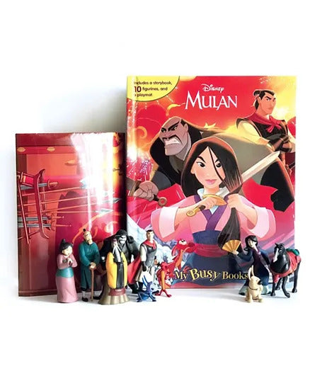Phidal Disney Mulan My Busy Books - English