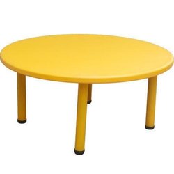 Circle table suitable for 8 kids