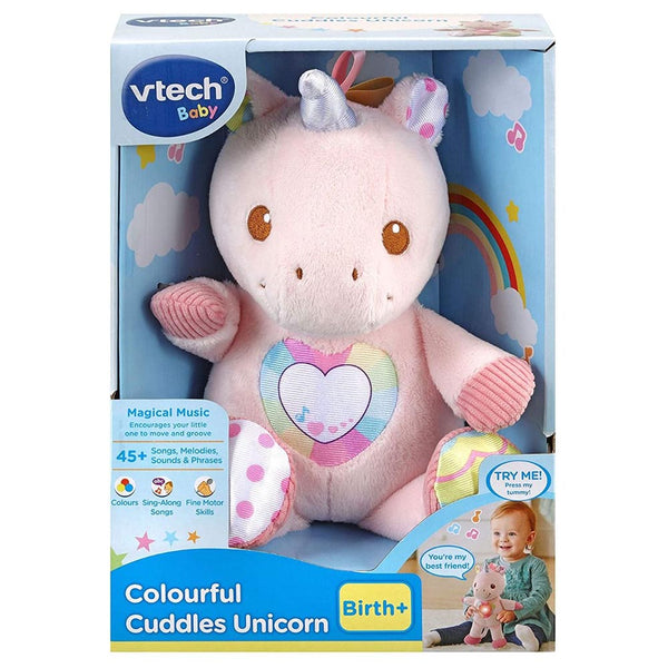 Colourful Cuddles Plush Unicorn