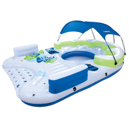 CoolerZ X5 Canopy Island Inflatable Floating River Raft