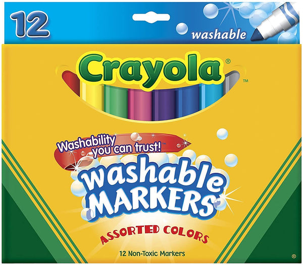 Crayola - 12 ct. Assorted, Broad Line Markers