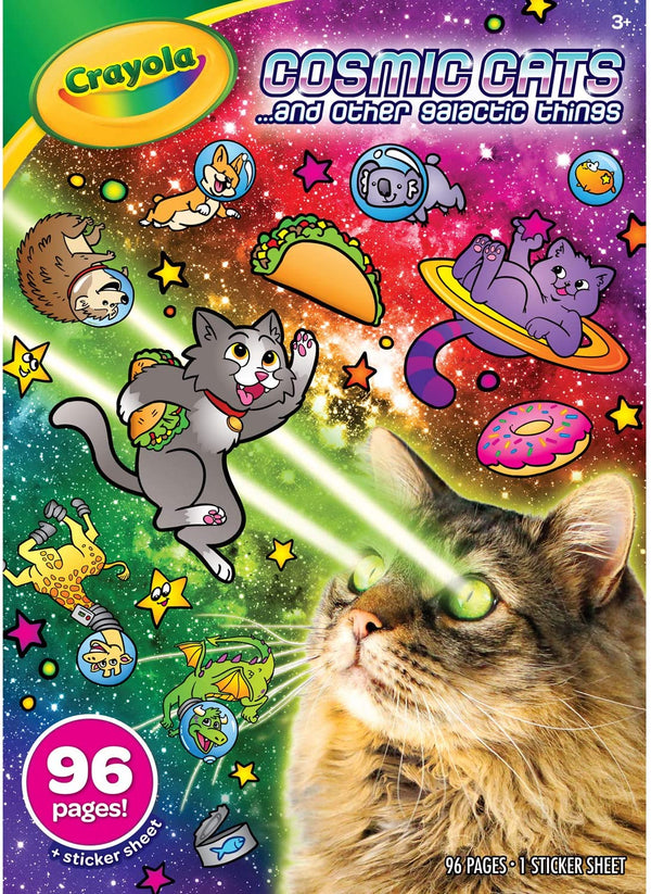 كرايولا - كتاب تلوين القطط الكونية