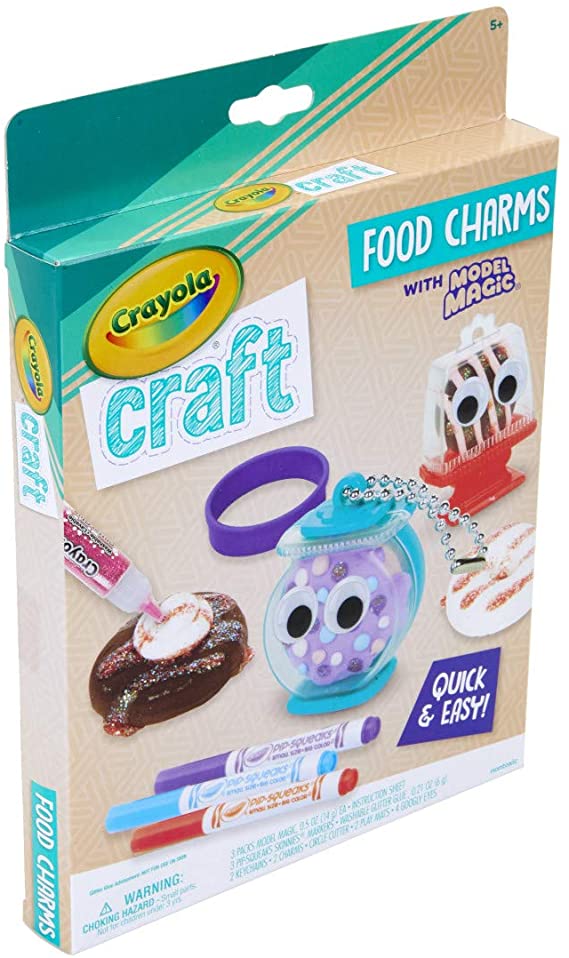 Crayola Craft Food Charms Craft Kit