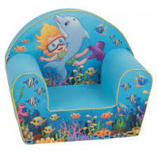 Delsit Arm Chair - Sea Fun Blue