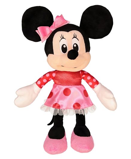 Disney Plush Fashion Minnie Red & Pink 10"