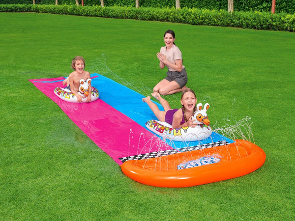 double Surf water slide for kids