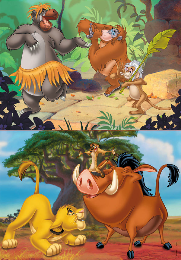 Educa Puzzles - 2X20 Disney Animals - Suitable for 3 years and above