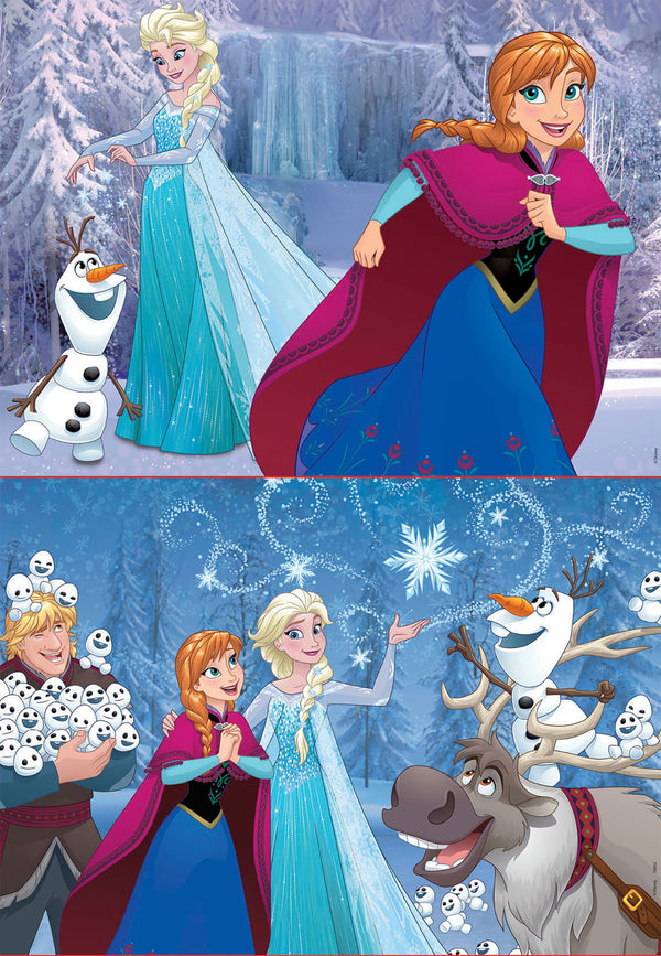 Educa Puzzles - 2X48 Frozen - Suitable for 3 years and above