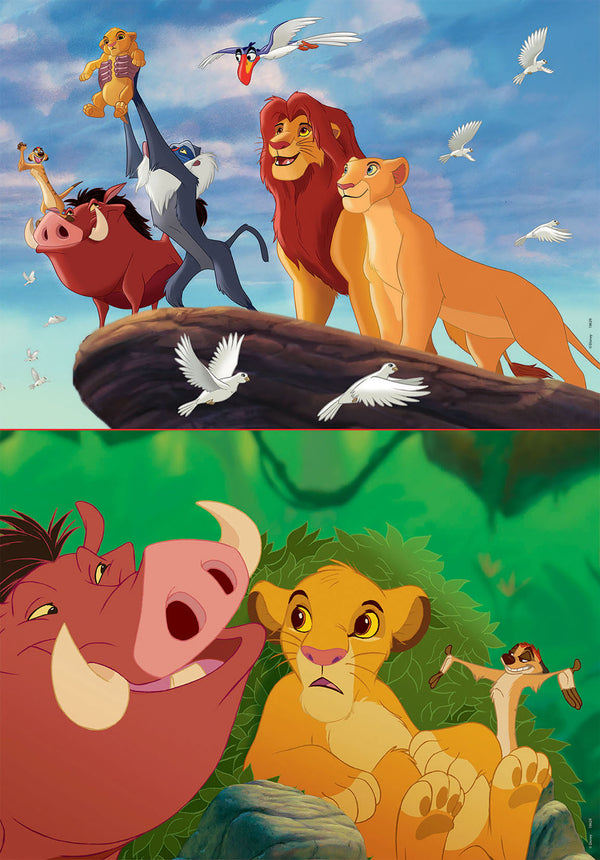 Educa Puzzles - 2X48 The Lion King - Suitable for 3 years and above