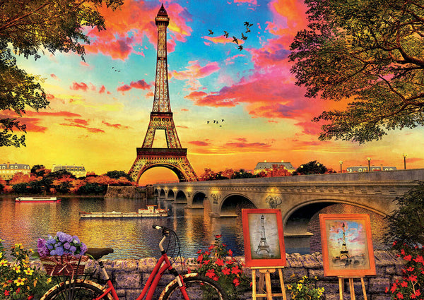 Educa Puzzles - 3000 Sunset In Paris - Suitable for 3 years and above