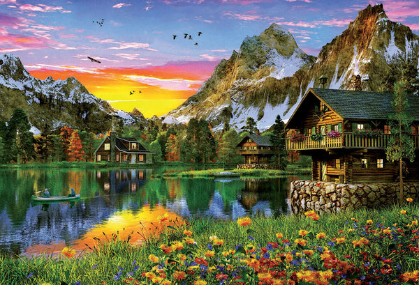Educa Puzzles - 5000 Alpine Lake - Suitable for 3 years and above