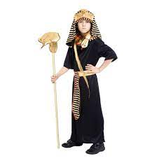 Egyptian Boy Costume Black And Gold