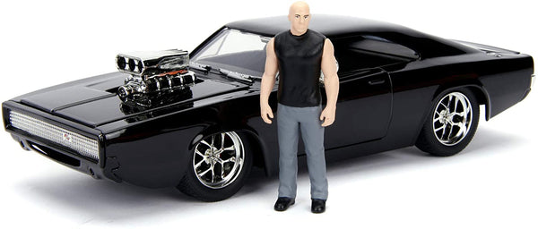 Fast&Furious Build+Collect Charger 1:24 w/ figurine Dominic Toretto