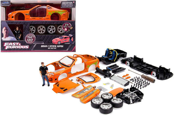 Fast&Furious Build+Collect Supra 1:24 w/figurine Brian O' Conner