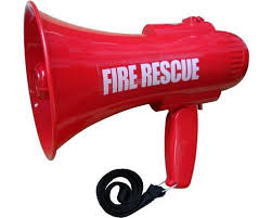 Fire Rescue Megaphone