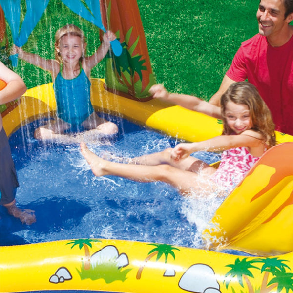 Forest design inflatable pool