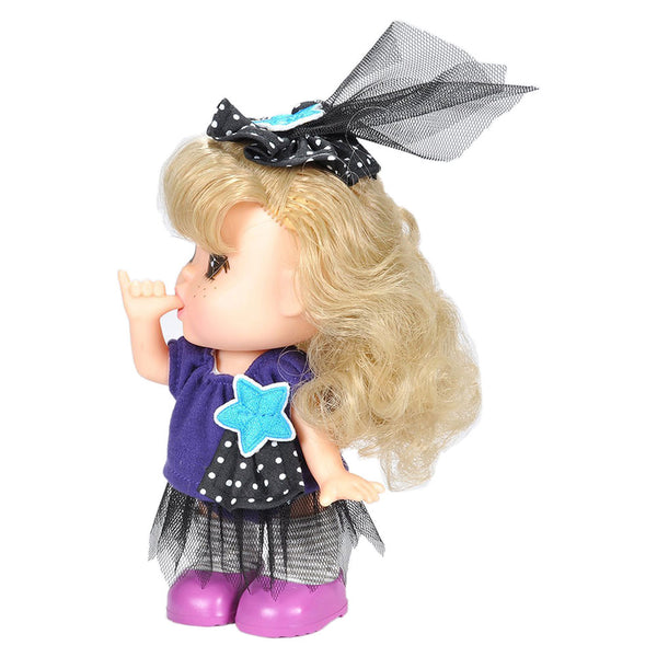 Gege Vinyl-Bodied Mini Blonde Girl Doll 6
