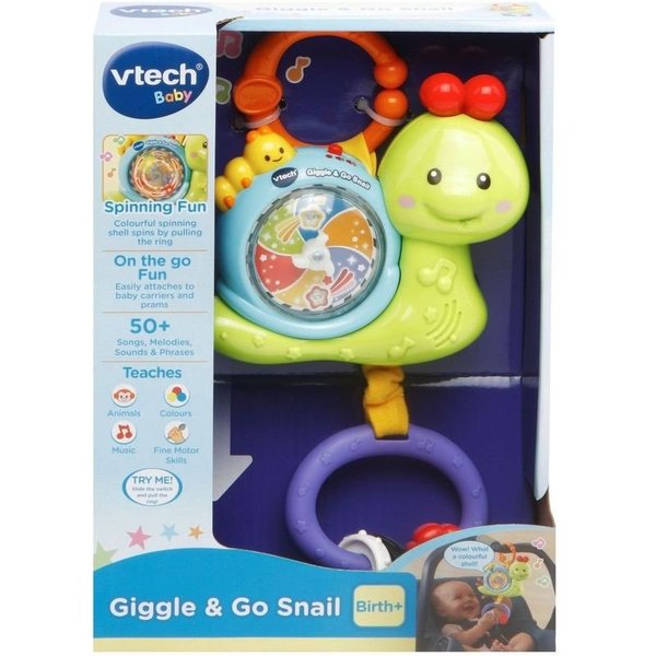 GIGGLE & GO SNAIL / LIGHT  & SPIN TUG  A BUG