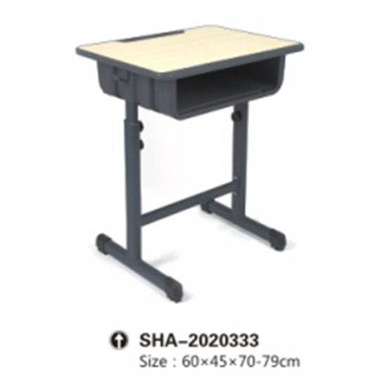 طاولة مدرسية باللون الأسود