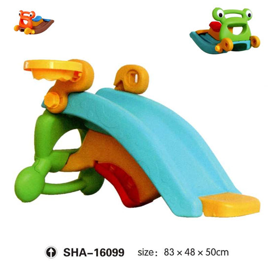 GOLD Kids Slide cum Rocking Horse-Multicolor Outdoor playground