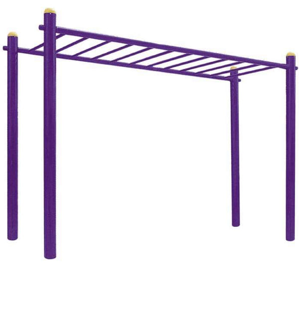 GOLD Outdoor monkey bar with adjustable height