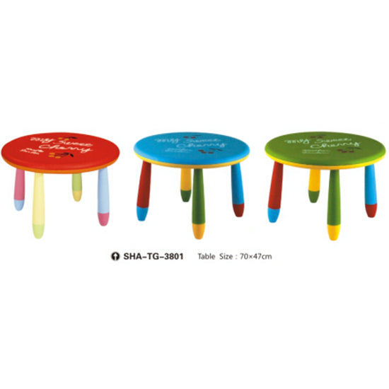 Gold Outdoor Round Kids Table