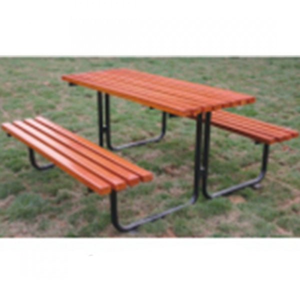 GOLD Outdoor Table and Bench- Model 5