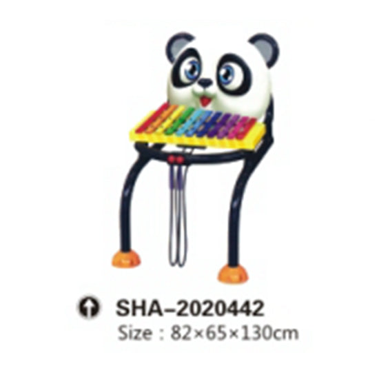 Playground Musical Instrument-Cartoon Panda Percussion Instrument