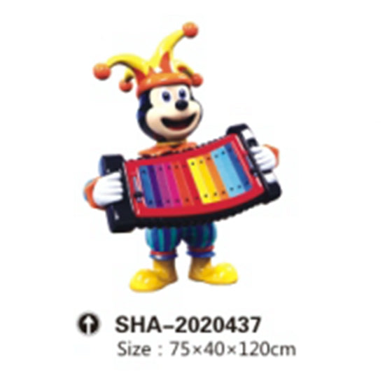 Playground Musical Instrument-Mickey Mouse Percussion Instrument.