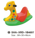 GOLD Yellow Outdoor playground - Giraffe rocking toy