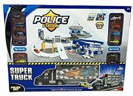 GRAND POLICE STATION WITH SUPER TRUCK