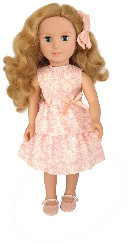 Hayati Girl Doll Sandy ShInchny Dress 18 Inch
