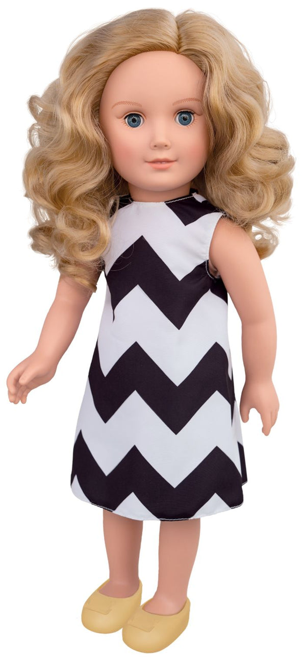 Hayati Girl Doll Sandy Weavy Dress 18 Inch