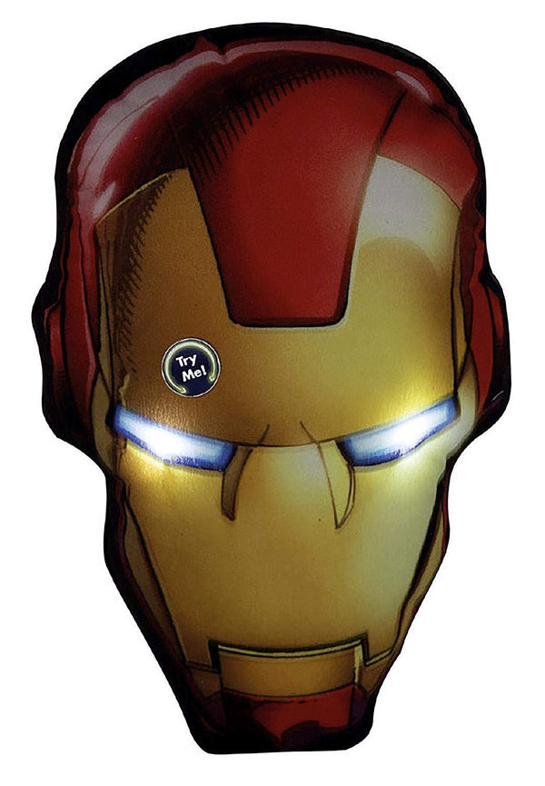 Toyworld Avengers Iron Man  Head Cushion With LED