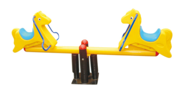 Horse shape Outdoor seesaw